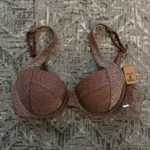 ✨Victorias Secret PINK Glitter Bikini Top✨